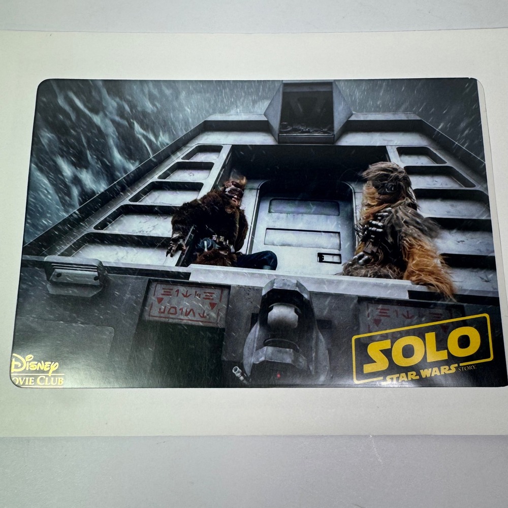 Solo: A Star Wars Story Disney Movie Club 5x7" Lithograph‎ Collection Art Print